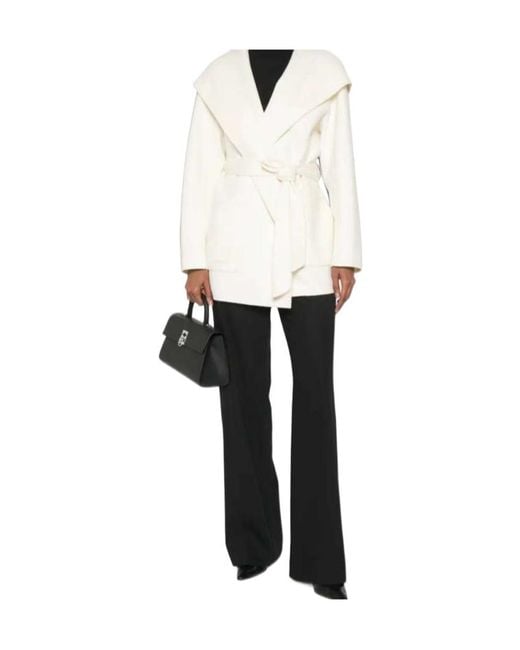 Mackage White Long-Sleeved Coat