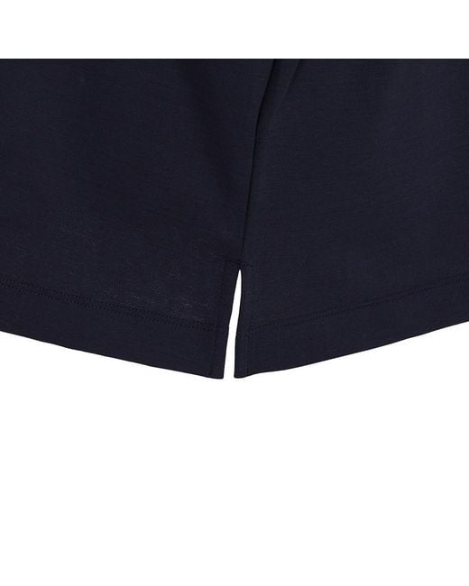 Wooyoungmi Blue Logo Crew Neck T-Shirt for men