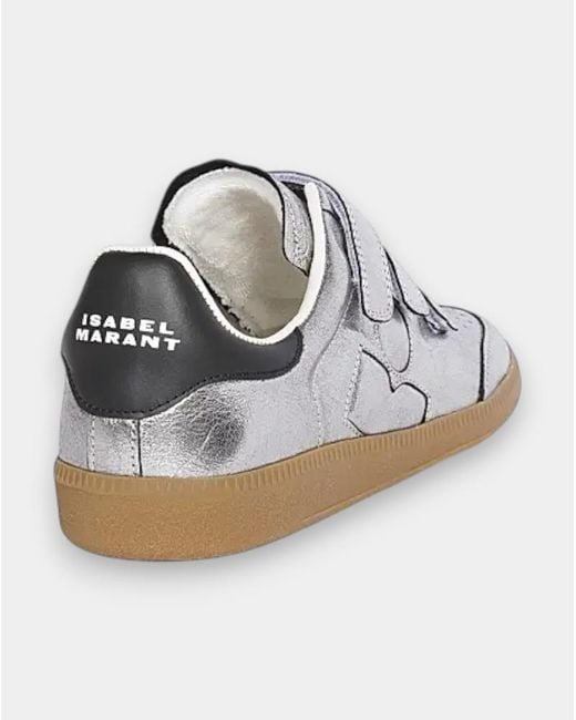 Isabel Marant White Beth Low-Top Sneakers