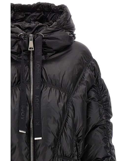 Khrisjoy Black Khris Cloud Zip-Up Quilted Jacket