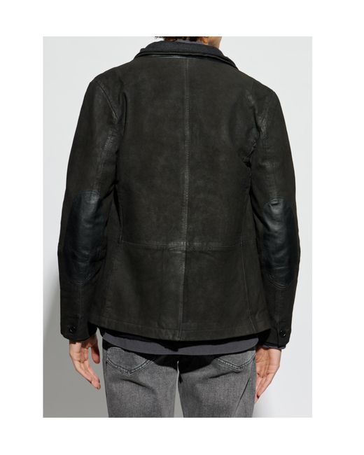 AllSaints Black Classic Tailored Jacket for men