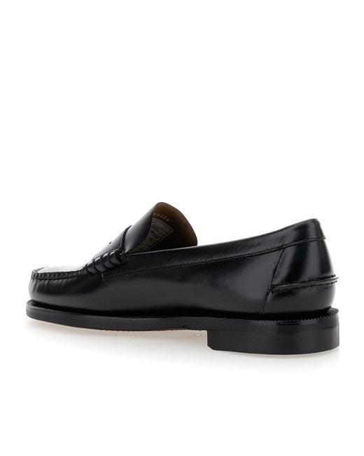 Sebago Black Classic Dan Penny Loafers for men