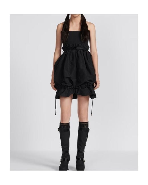 Dior Black Zipper Dress