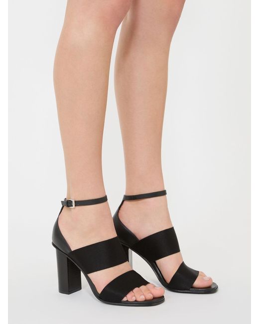 Max Mara Black Masode Block-Heeled Sandals