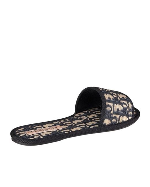 Dior White Chez Moi Embroidered Sandals