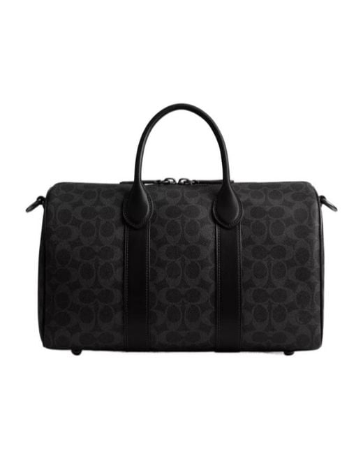 COACH Black Compass Bag 35 for men