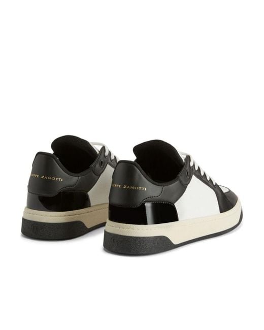 Giuseppe Zanotti White Gz94 Lace-Up Sneakers for men
