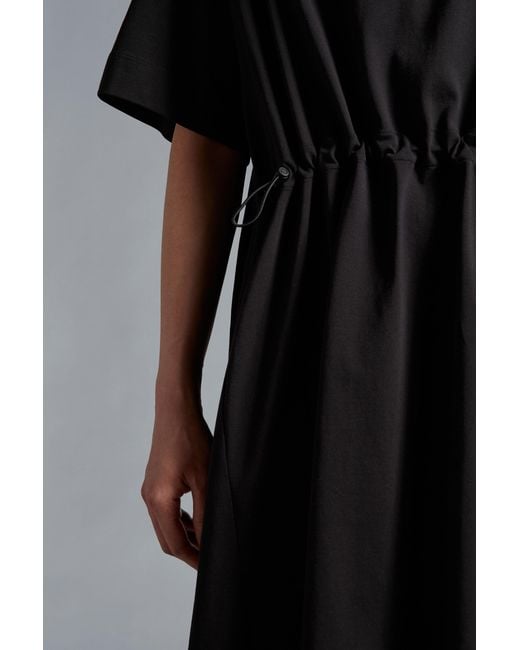 Moncler Black Cotton Dress