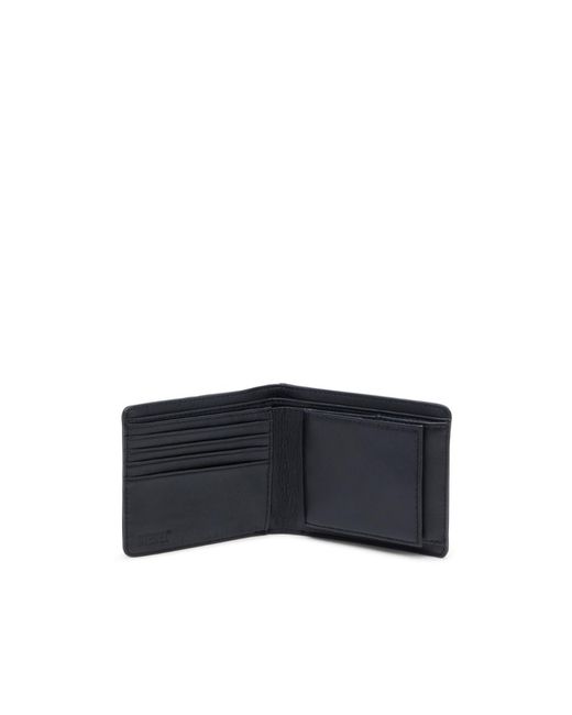 DIESEL Blue Multi-Pkts Bifold Wallet for men