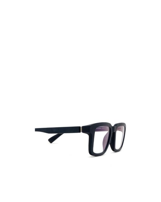 Mykita White Canna Square Frame Glasses for men