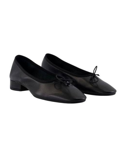 Aeyde Blue Onda Bow Pumps