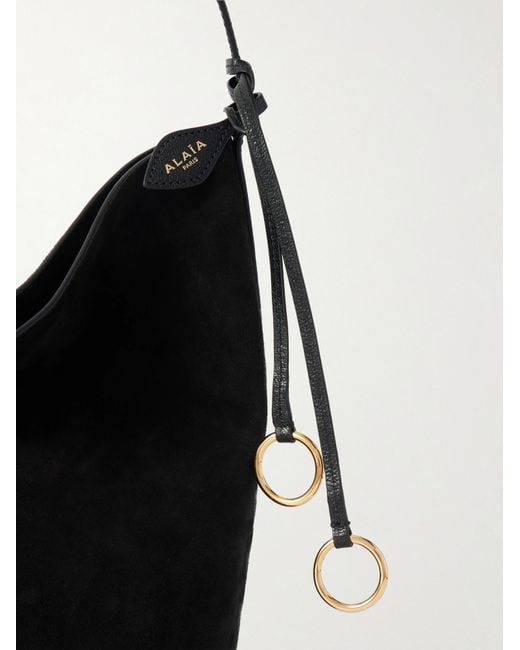 Alaïa Black Alaïa Top Handle Small Bucket Bag