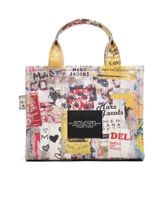 Marc Jacobs Red The Pop Americana Small Tote Bag