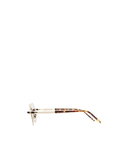 Kuboraum Multicolor Geometric Sunglasses for men
