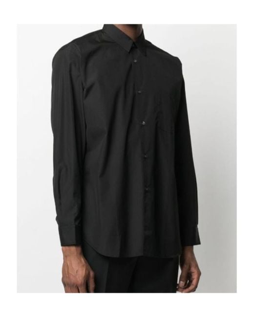 Comme des Garçons Blue Long Sleeve Shirt for men