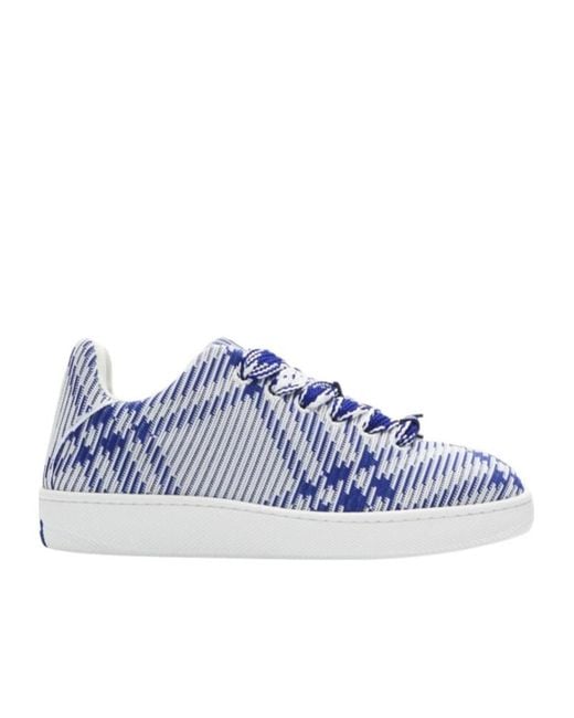 Burberry Blue Box Sneakers for men