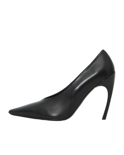Roger Vivier Black Choc Pointed Heeled Pumps