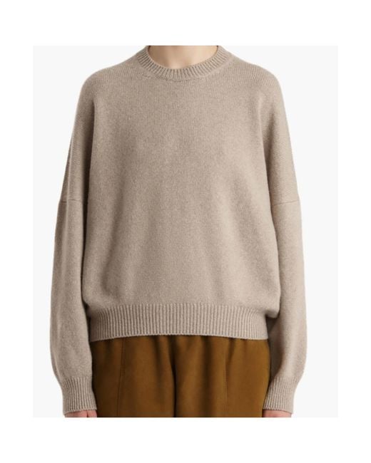 Khaite Natural Margaux Sweater