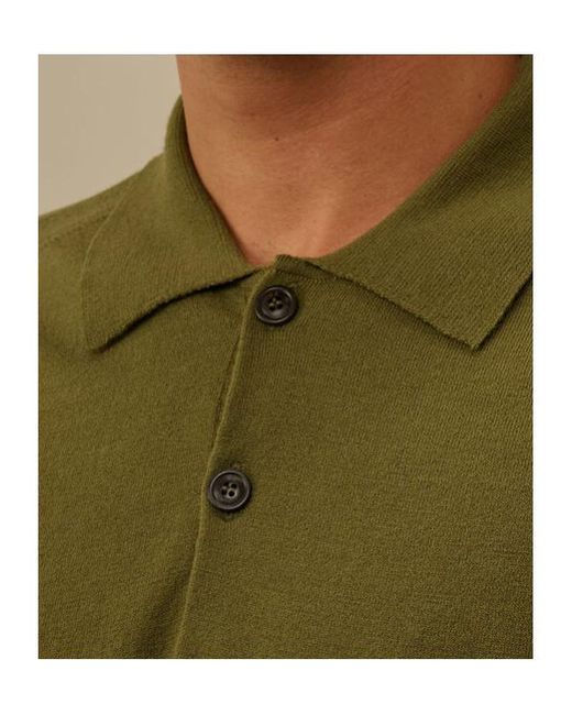 C P Company Green Crew Neck Sweater for men