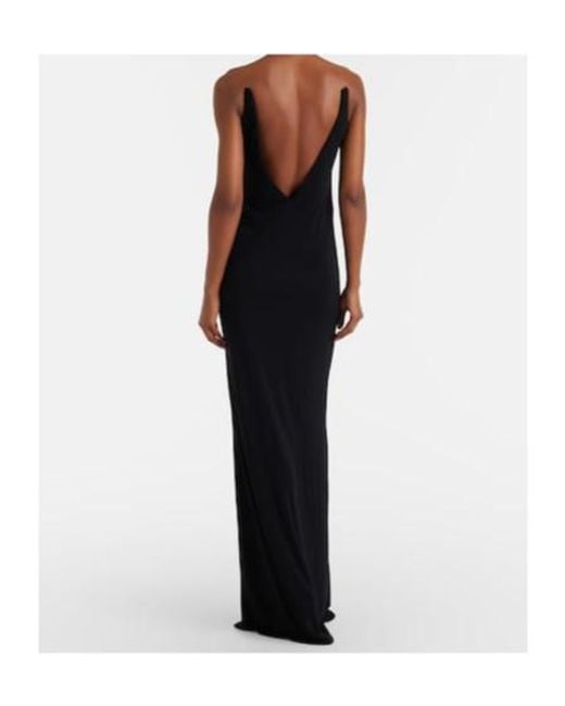 Tom Ford Black Impossible Crêpe Jersey Gown