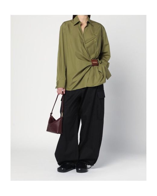 Loewe Black Cargo Trousers