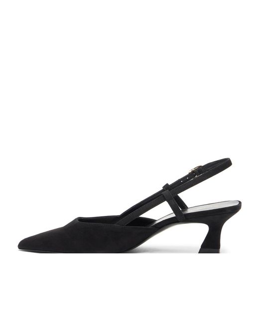 Stuart Weitzman Black Vinnie Slingback Pumps