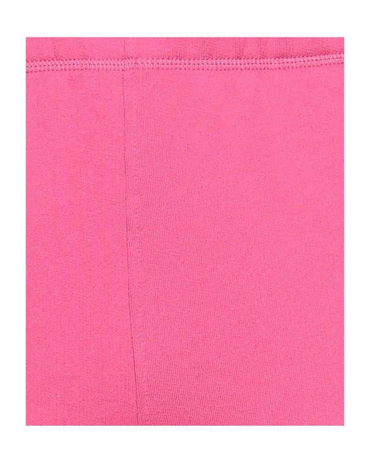 Ganni Pink Solidcolor Fleece Trousers