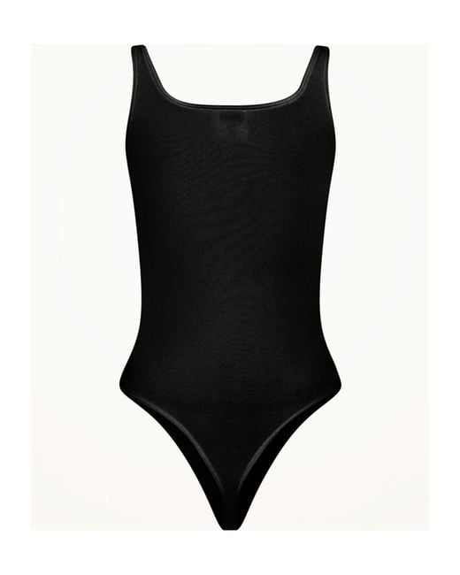 Wolford Black Jamaika Sleeveless Bodysuit
