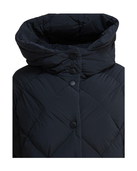 Tatras Blue Quilted Hooded Jacket