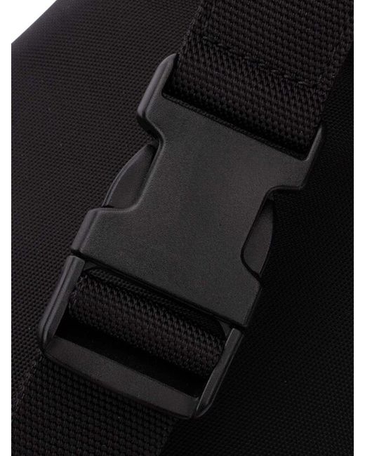 Balenciaga Black Logo Logo Waist Bag