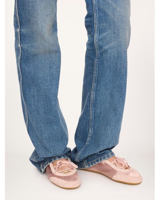 Chloé Pink Kick Ballerina Sneaker