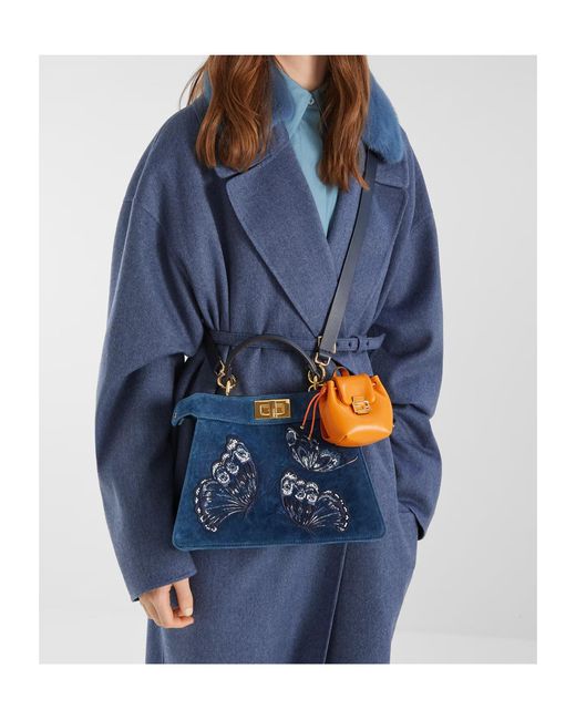 Fendi Orange Nano Backpack Charm