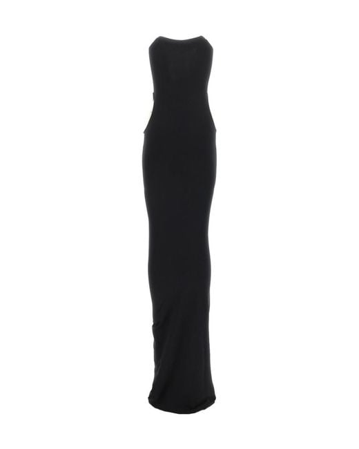Wolford Black Fatal Cut Out Midi Dress