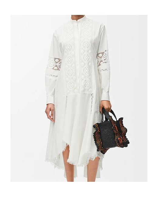 Loewe White Shirt Dress