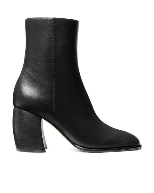 Michael Kors Black Maude Combat Boots