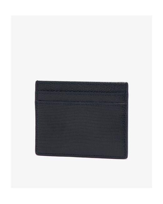 Saint Laurent Blue Rectangular Card Holder