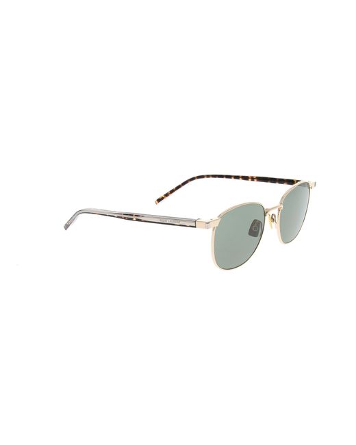 Saint Laurent Black Eyewear Sl 747 Oval Sunglasses for men