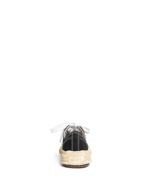 Maison Mihara Yasuhiro Black Hank Low-Top Sneakers for men