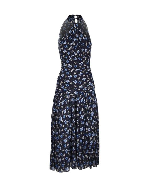 Veronica Beard Blue Midi Dress