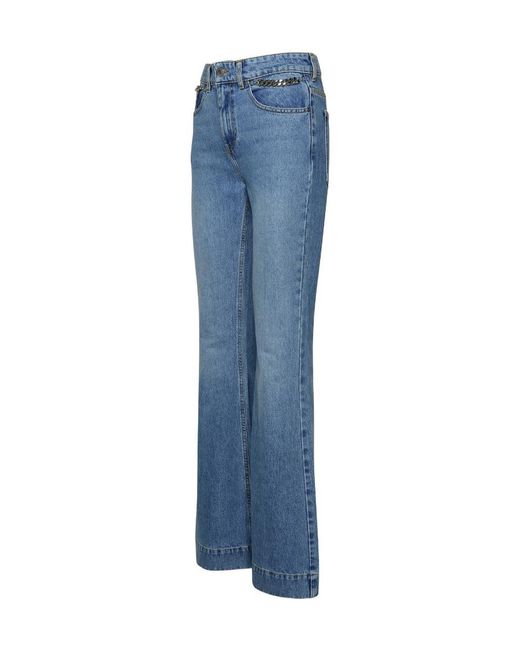 Stella McCartney Blue Flared Jeans