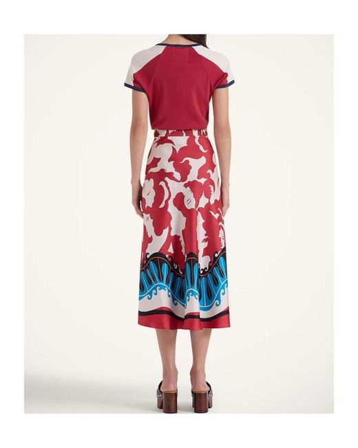 LaDoubleJ Red Lungomare Skirt