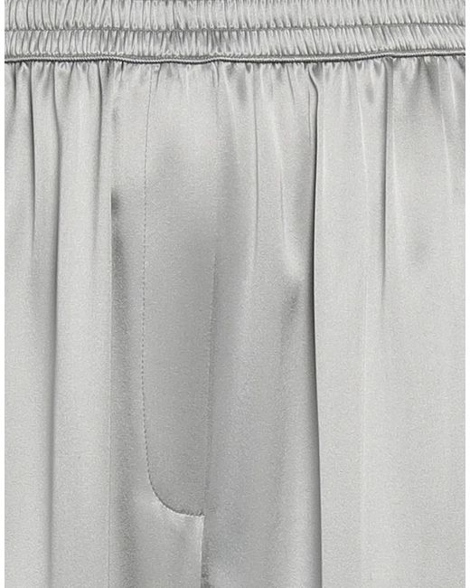 Dolce & Gabbana Gray Minimalist-Colored Trousers
