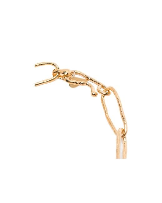 Forte_forte Metallic Chain Necklace
