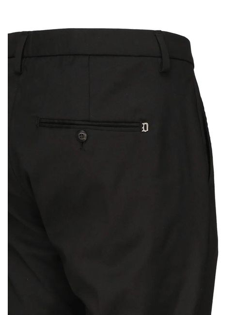 Dondup Black Gaubert Pants for men
