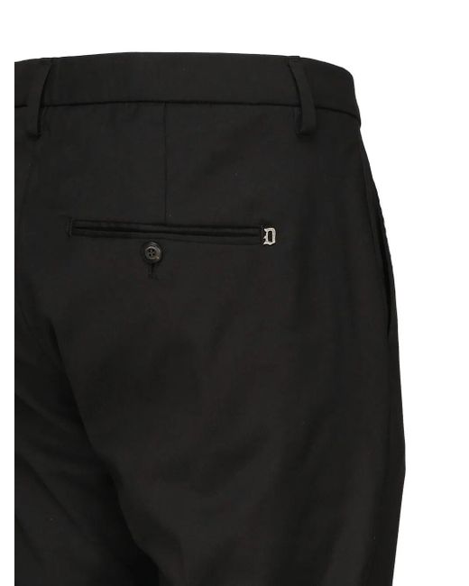 Dondup Black Gaubert Pants for men