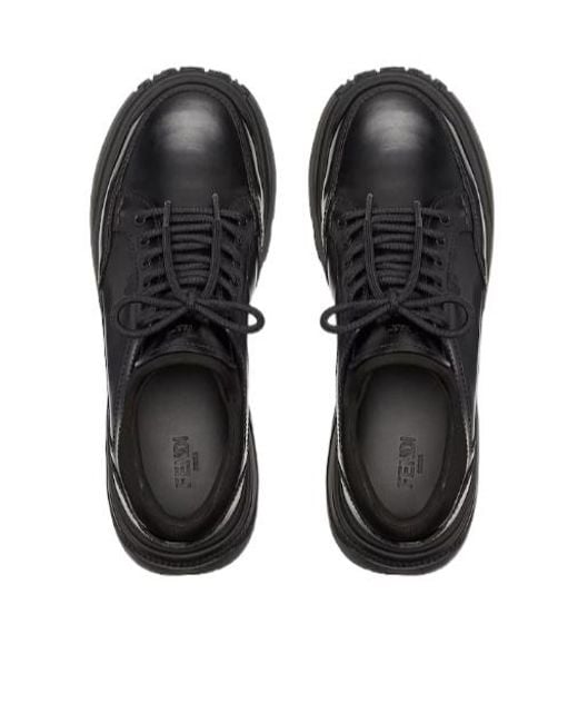 Fendi Black Force Light Lace-Up Shoes for men
