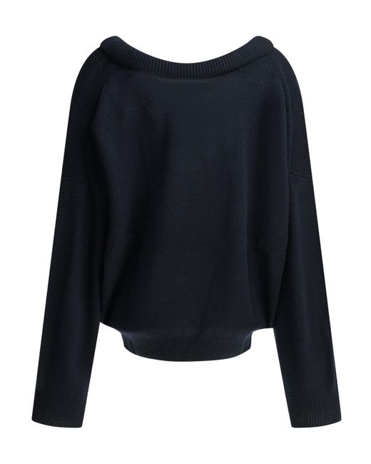 Lisa Yang Black Long-Sleeved Sweater
