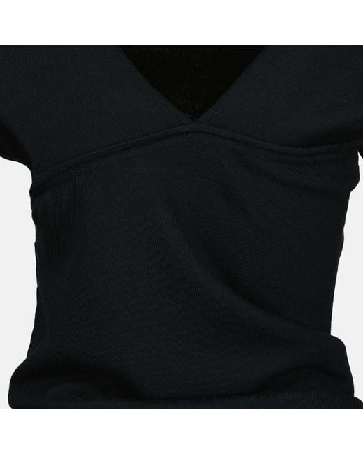 Khaite Black Josif Top