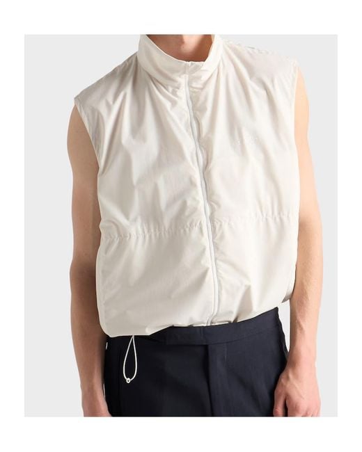 Prada Natural Re-Nylon Vest for men