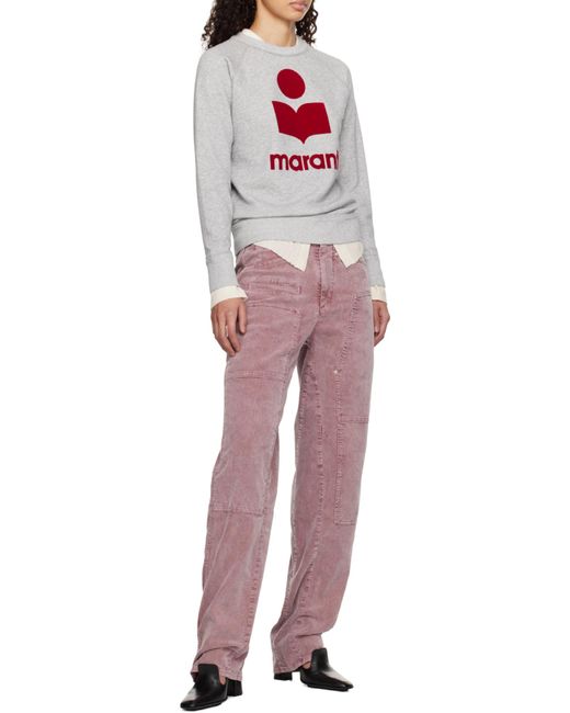 Isabel Marant Pink Lois Trousers